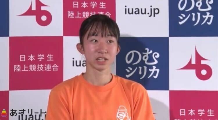 中尾柚希選手(園田学園女子大学)