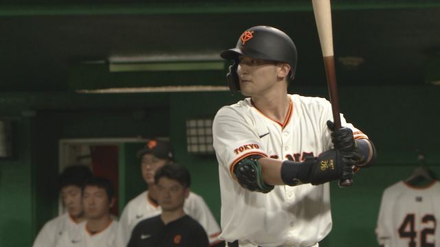 攻守に活躍した吉川尚輝選手（画像:日テレジータス）