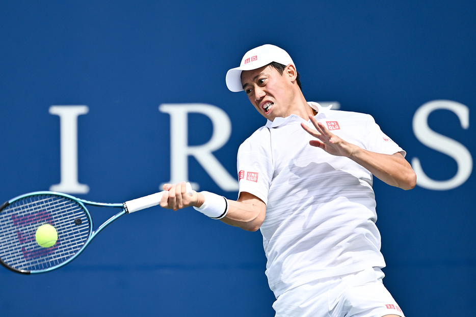 2回戦進出を果たした錦織圭（Photo by Getty Images）