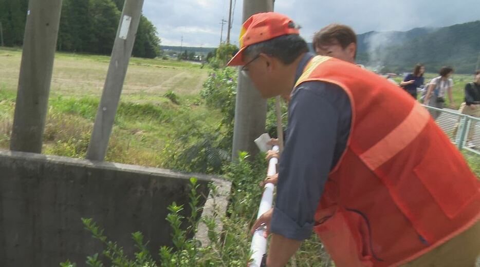 県の職員や警察、猟友会、市町村職員が出没の際の対応を確認（松川村）