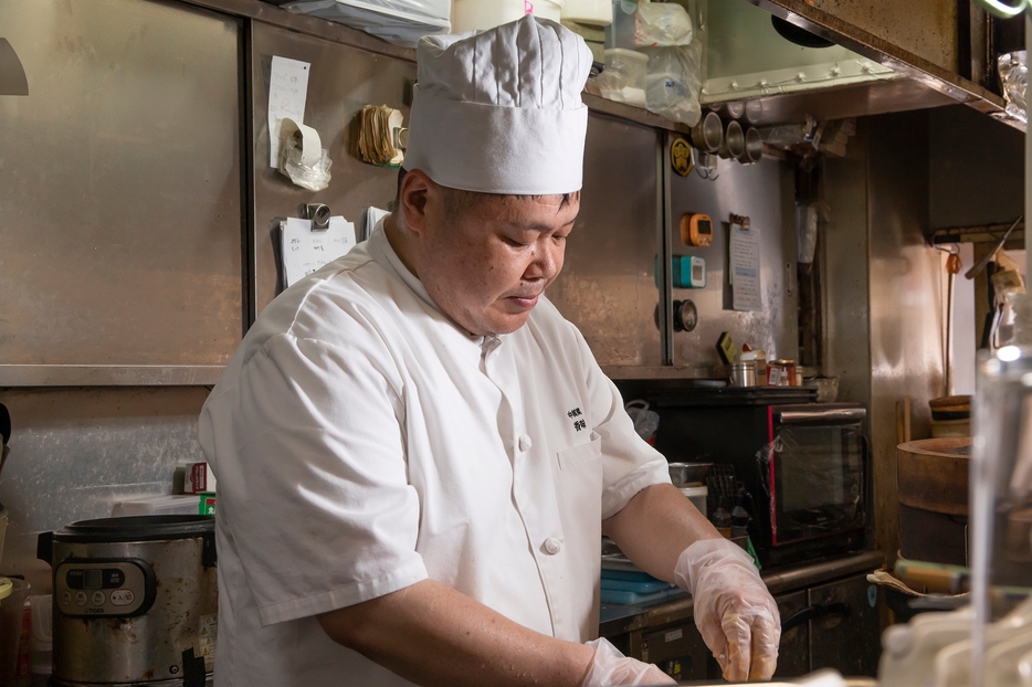 「一日中、厨房で没頭しています」と奥様が話すほど、料理に傾倒