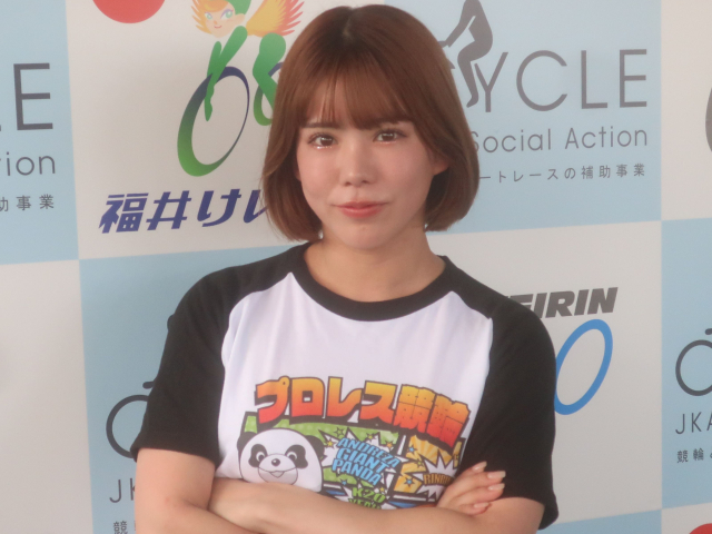 気になるTシャツ姿で登場した日野未来