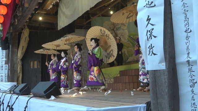 中山農村歌舞伎舞台　香川・小豆島町　29日