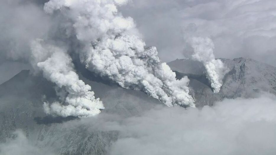 2014年9月27日　御嶽山噴火