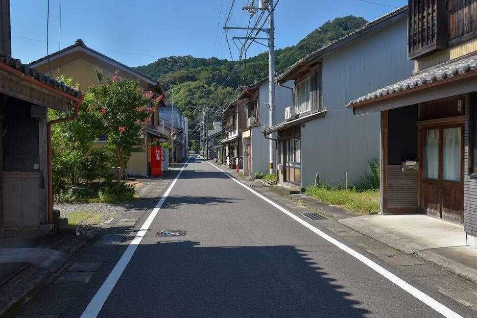 旧海部町・奥浦地区の路地