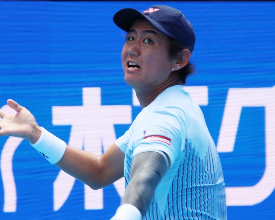 2回戦で敗れた西岡良仁[画像/tennis365.net]