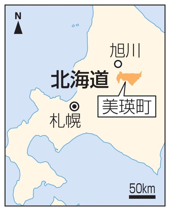 北海道美瑛町、旭川市