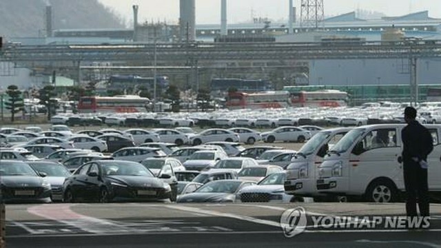 韓国完成車メーカー5社の8月の世界販売台数は前年同月比5．9％減の63万9630台だった（資料写真）＝（聯合ニュース）