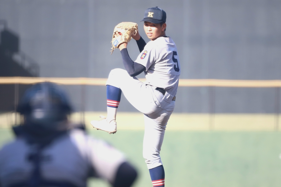 慶應義塾・紺野 真太郎選手（2年）