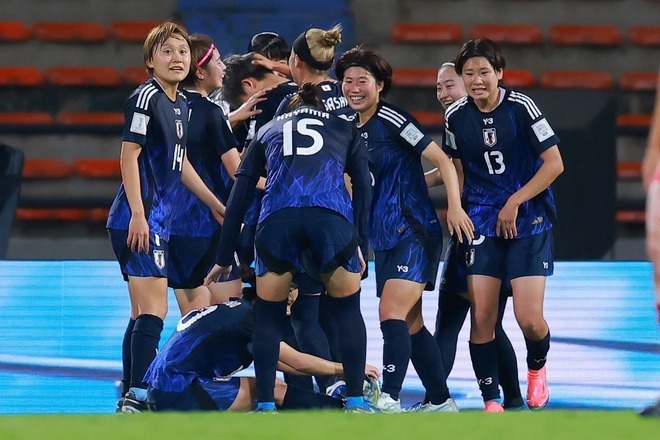 U-20日本女子代表が米田のゴールでスペインを下した。 (C)Getty Images