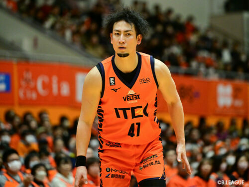 新シーズンもキャプテンを務めることが決まった加納誠也 [写真]＝B.LEAGUE