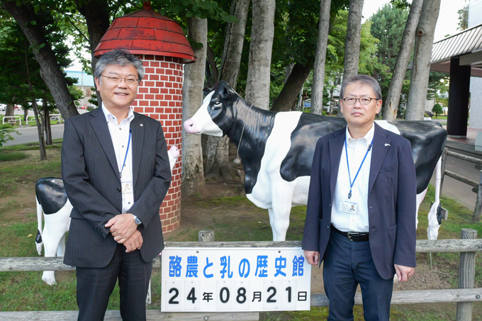 ※左：菅谷さん　右：渋沢さん