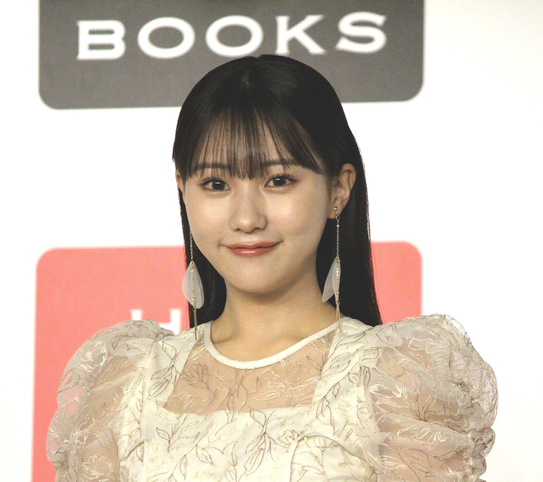 　発売会見に出席した田中美久