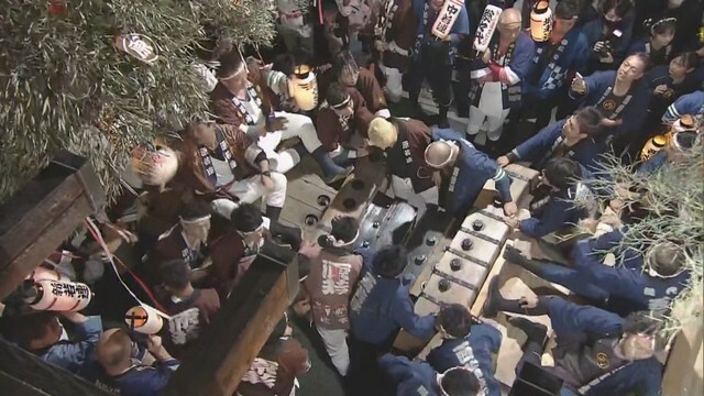 勝山喧嘩だんじり　真庭市　2023年10月