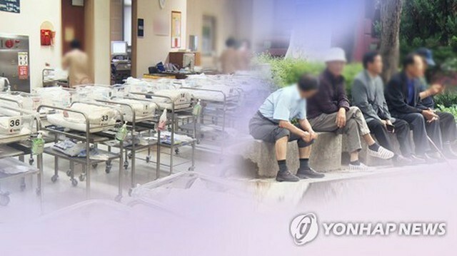 韓国の高齢化が世界最高水準に達するとの見通しが示された＝（聯合ニュースTV）