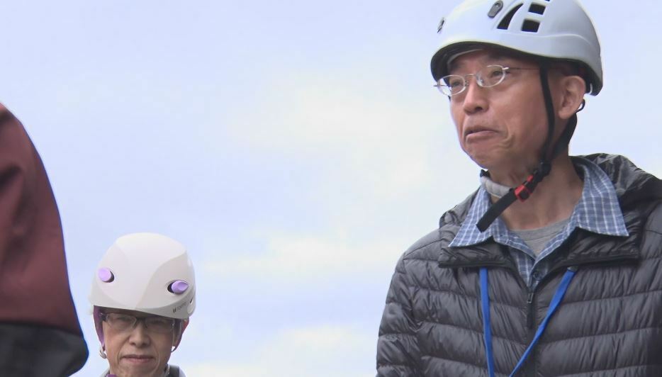 御嶽山火山マイスター・里見智秀さん