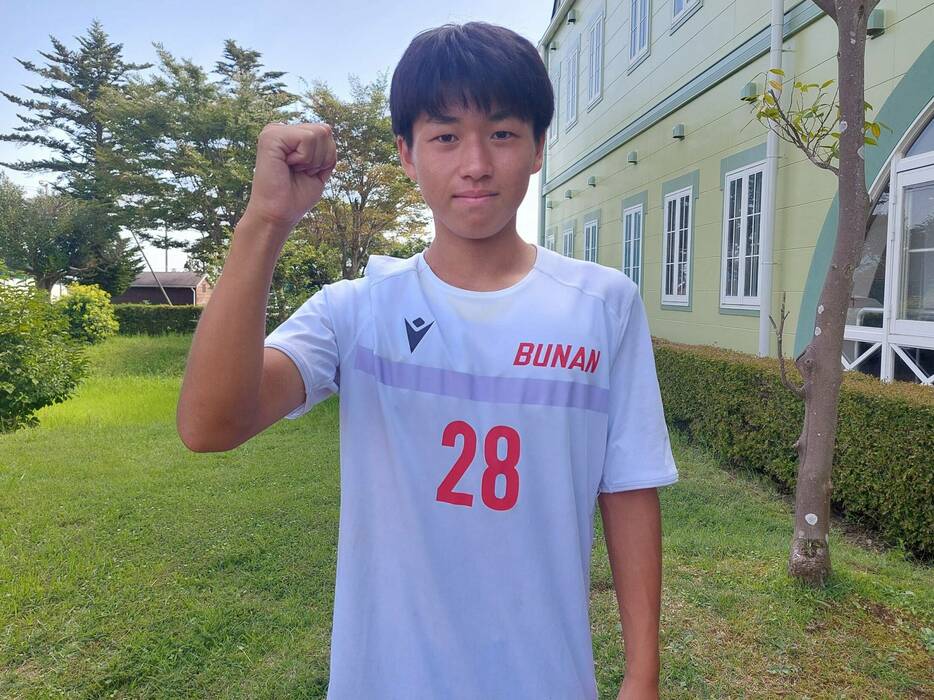 「2024 関東ROOKIE LEAGUE U-16」BリーグMVP、武南高MF小川慈生(FC KASUKABE出身)(Taro YOSHIDA)