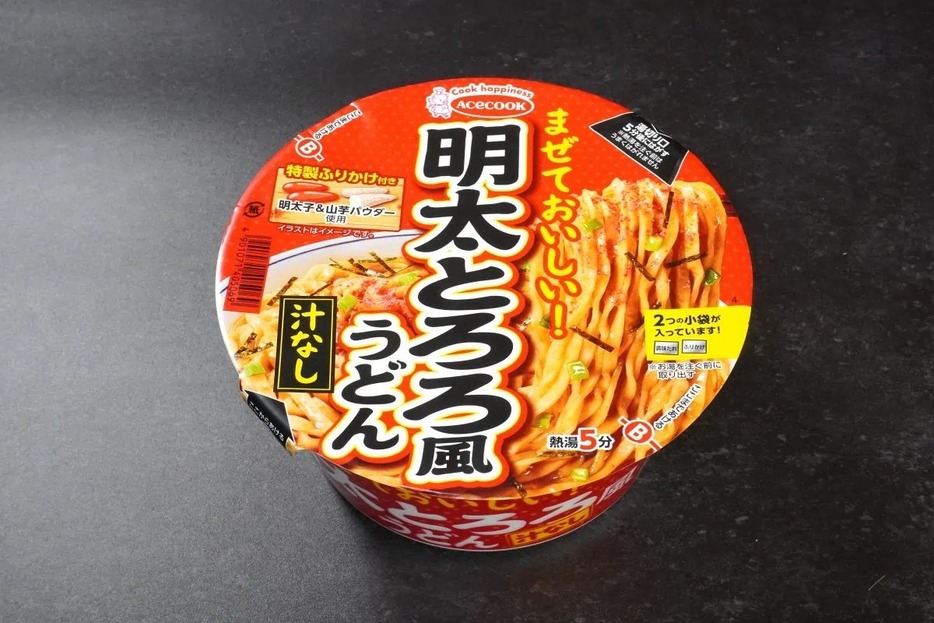 エースコック 明太とろろ風うどん