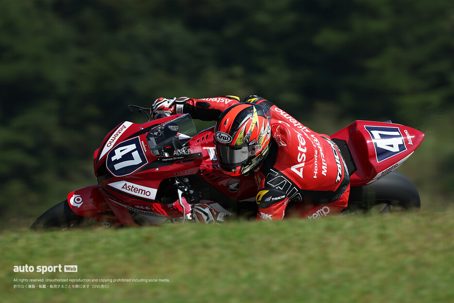 羽田太河（Astemo HondaDream SI Racing）／2024全日本ロード第6戦オートポリス ST1000