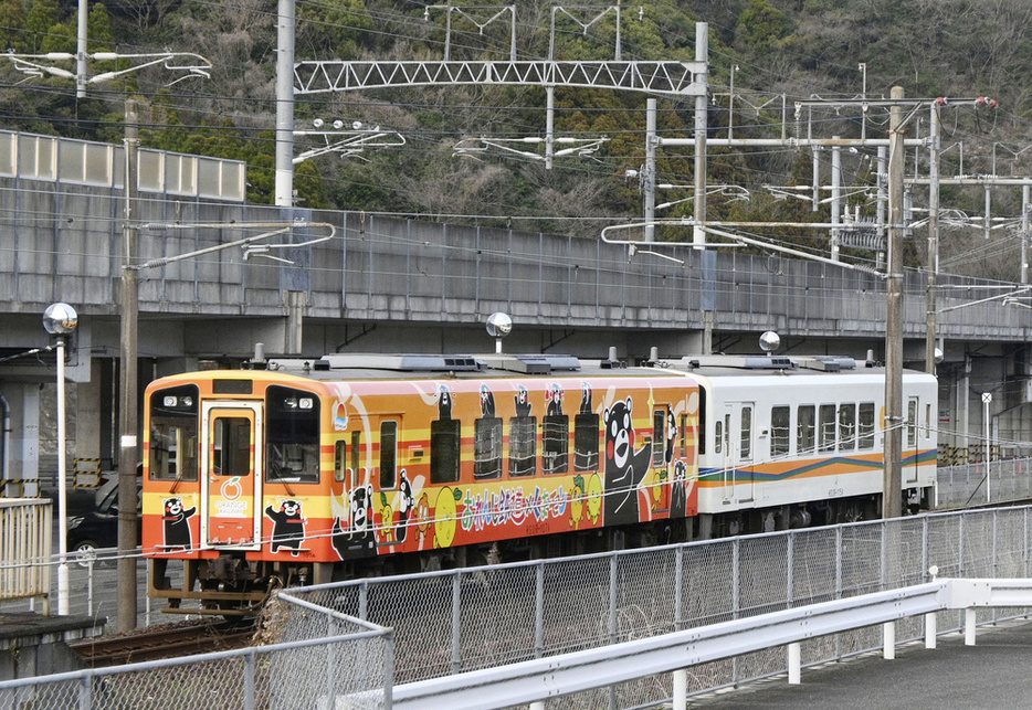 肥薩おれんじ鉄道＝3月