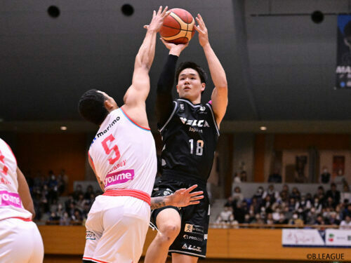 攻守両面での活躍が期待される馬場 [写真]＝B.LEAGUE（写真は昨シーズンのもの）