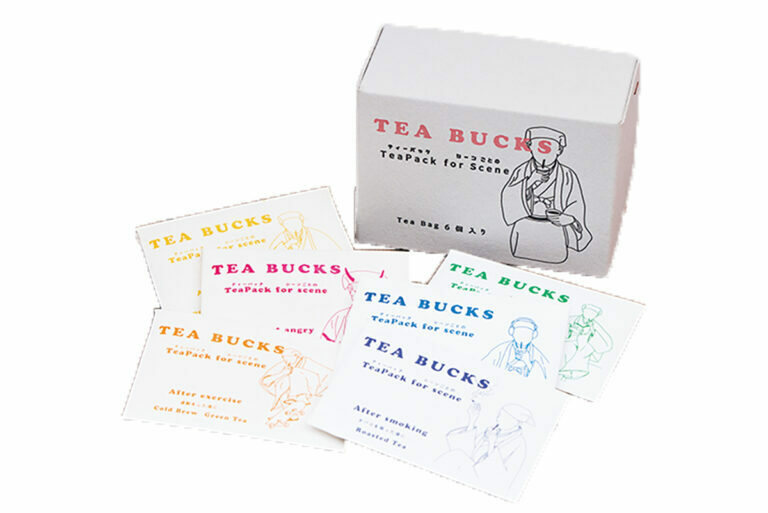 〈TEA BUCKS〉の「Tea Pack for Scene 6pc BOX」