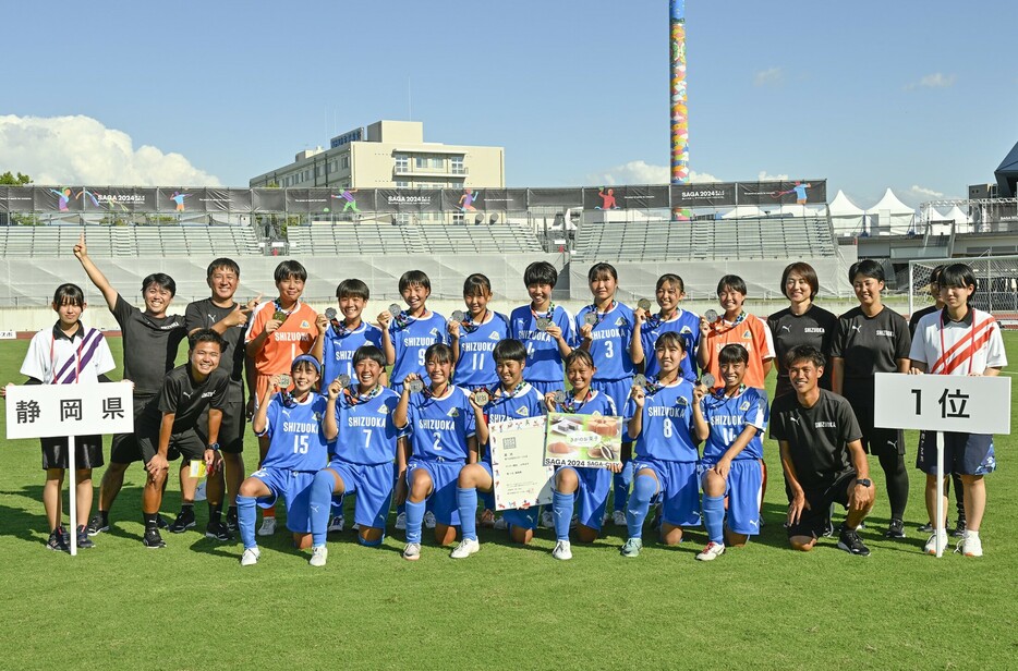 少年女子の部は静岡県が初優勝(HIGH SCHOOL SOCCER YEARBOOK)