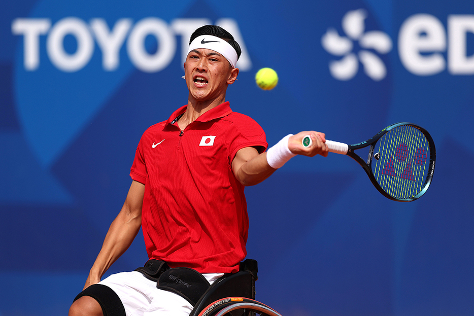 シングルス準決勝に進んだ小田凱人（Photo by Getty Images）