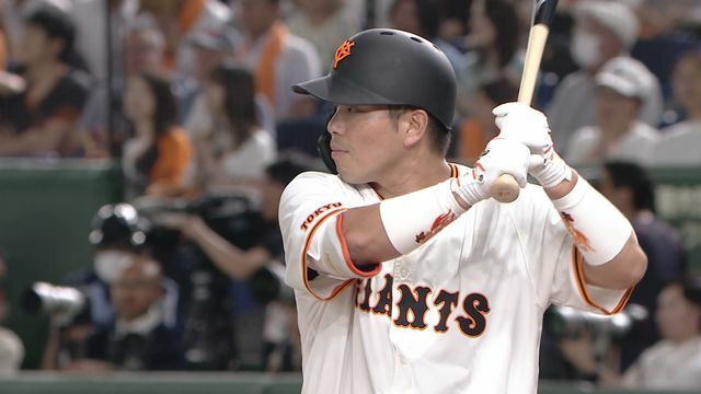 国内FA権を取得した巨人・大城卓三選手（画像：日テレジータス）