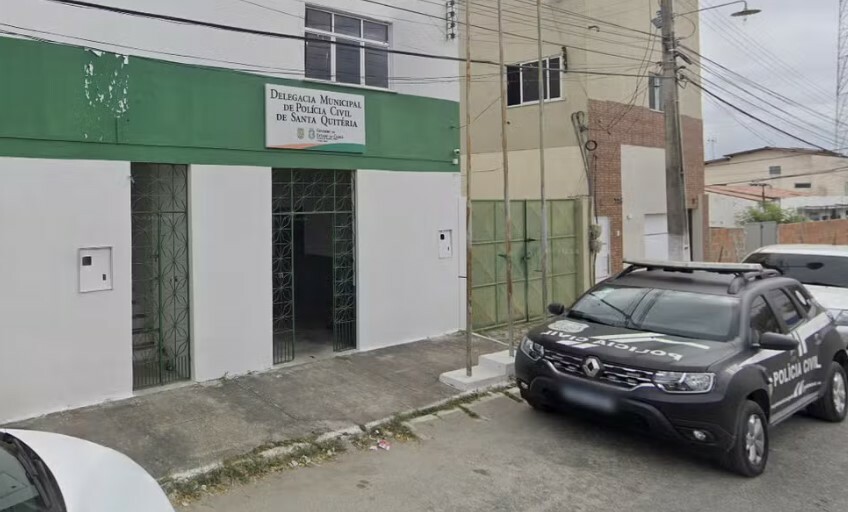 事件の捜査を行うサンタキテリア市警察署（Foto: Reprodução/Google Maps）