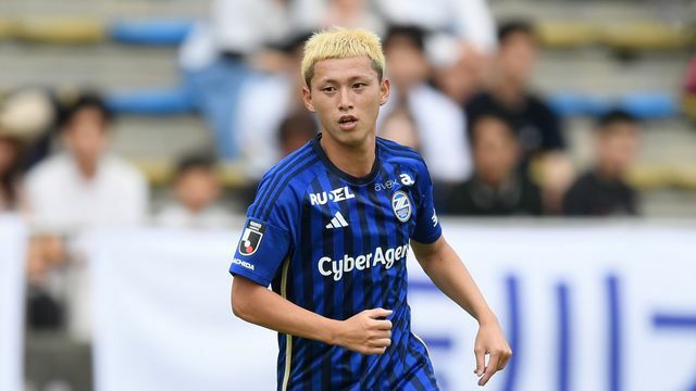 FC町田ゼルビアのFW荒木駿太選手(写真：アフロ)