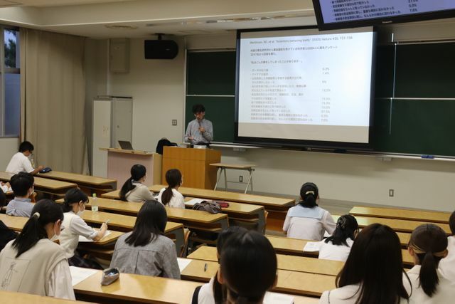 昨年度実施した「高大連携授業」の授業風景（提供：名古屋市立大学）