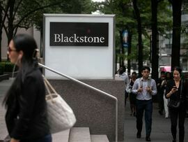 The Blackstone headquarters in New York.