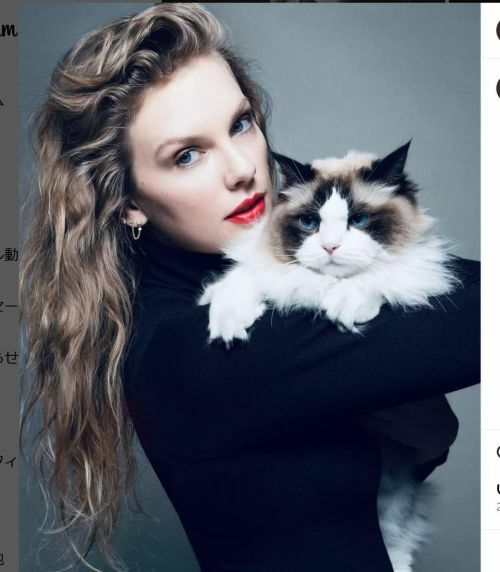 愛猫との写真でカマラ・ハリス氏の支持を表明したテイラー・スウィフトは……（オフィシャルインスタグラムより）