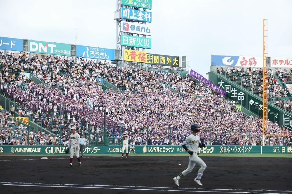 大社のアルプススタンド