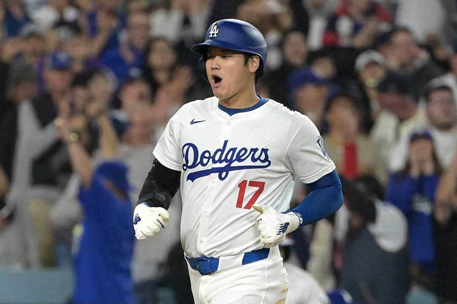 ドジャースの大谷翔平【写真：ロイター】