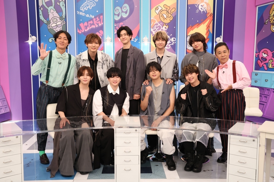 ナインティナイン×Hey! Say! JUMP　（C）フジテレビ