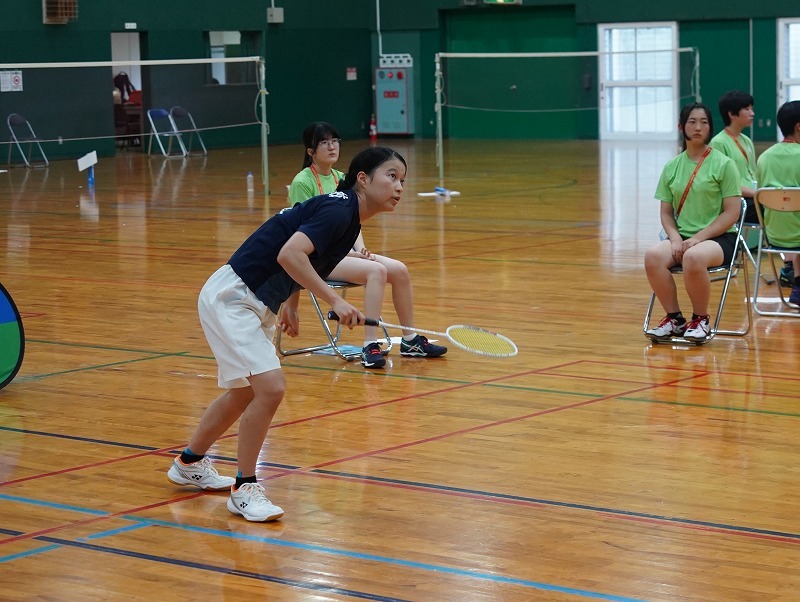 女子優勝の小西まゆ