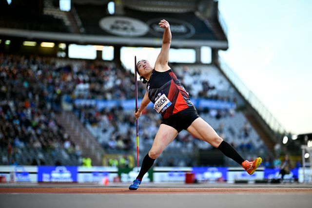 北口榛花選手(写真：アフロ)