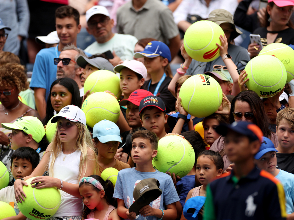 「USオープン」（アメリカ・ニューヨーク）のジュニア女子ダブルス1回戦が終了（Getty Images）