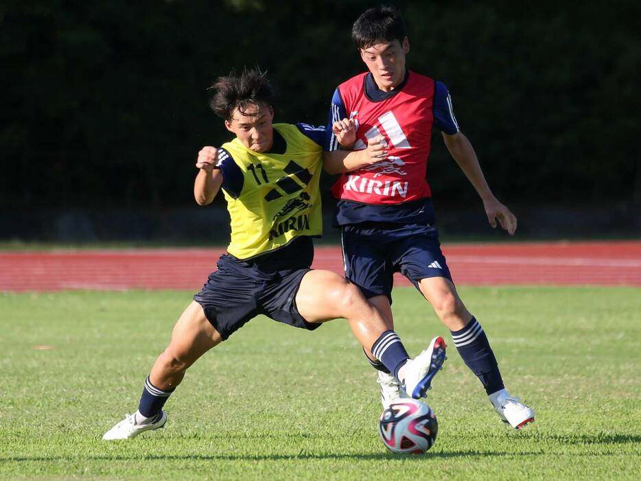 U-17日本代表が10日、新潟市内で合宿をスタート(Taro YOSHIDA)