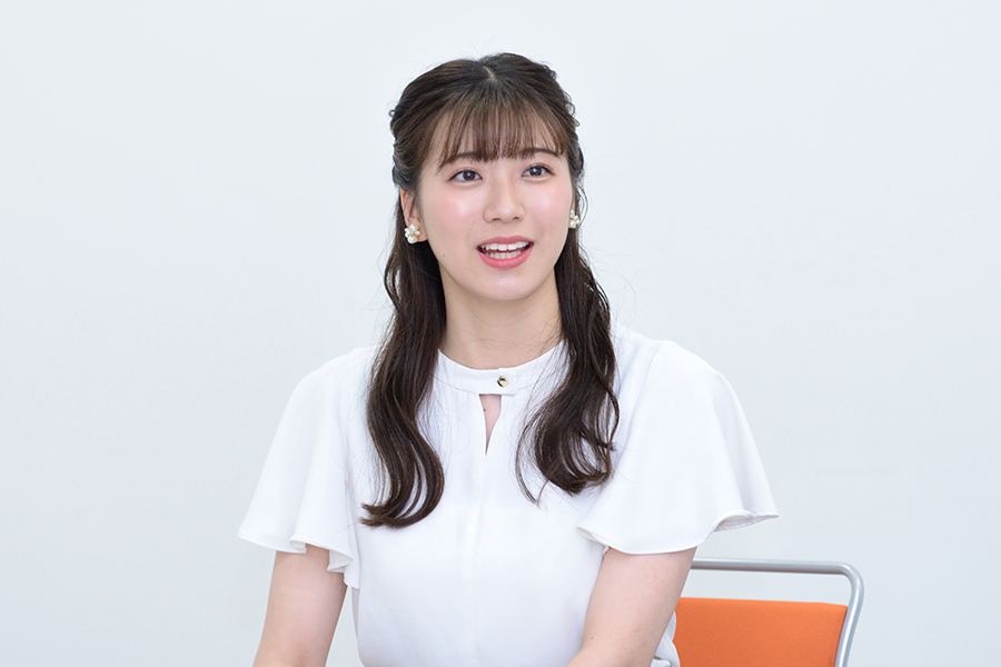 カンテレの新人アナウンサー・田中友梨奈（9月3日・大阪市内）