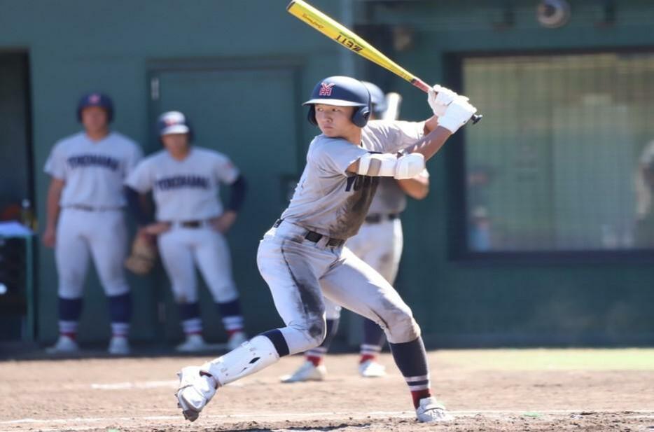 横浜・池田 聖摩内野手（1年）