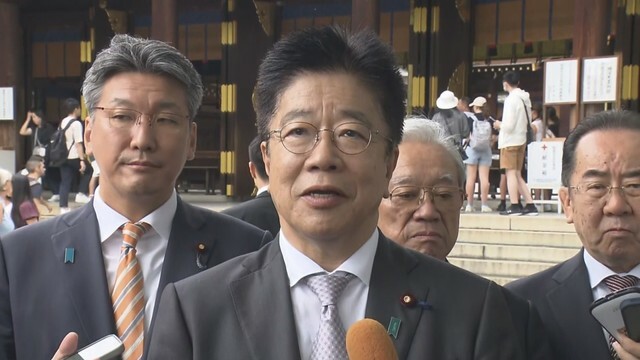 財務大臣に起用される方針の加藤勝信さん（7期目・68歳）