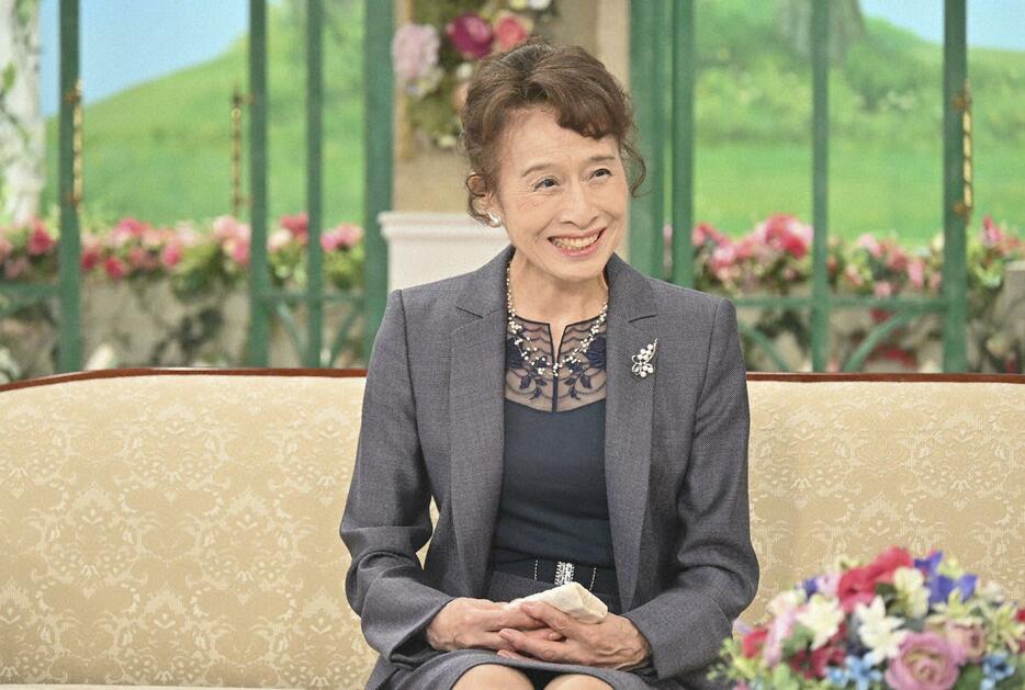 9月13日放送の「徹子の部屋」に出演する栗原小巻さん＝テレビ朝日提供