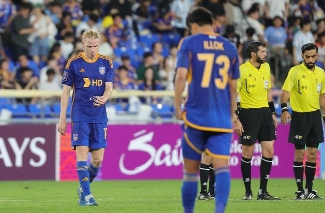 川崎０－１で敗れた蔚山。（C）AFC