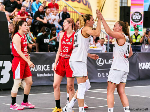 3x3女子日本代表はOQT準々決勝で敗退 [写真]＝fiba.basketball