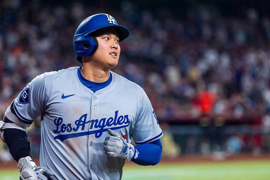 ドジャースの大谷翔平【写真：ロイター】