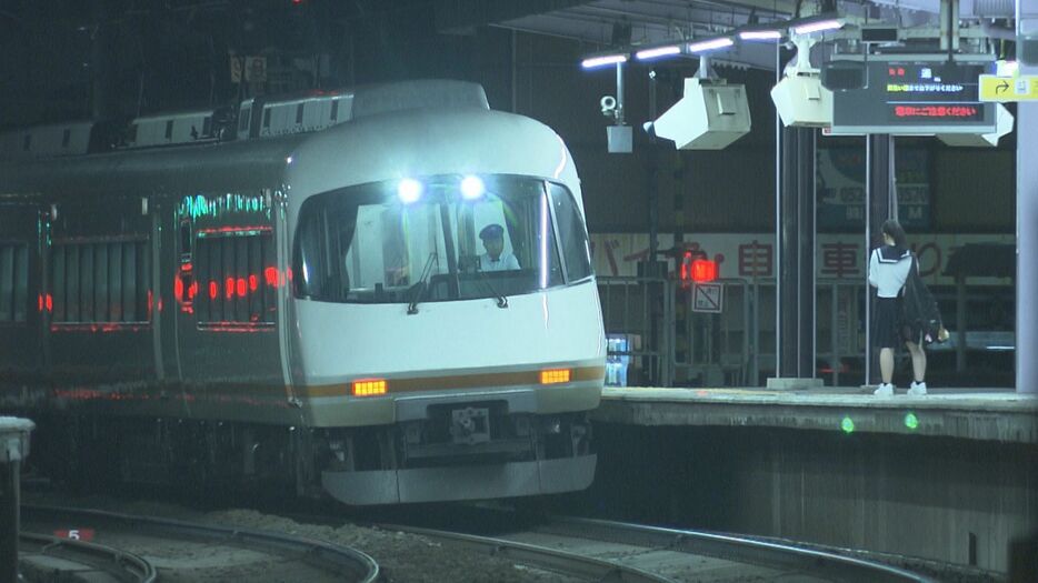 事故があった近鉄弥冨駅 愛知県弥富市 2024年9月14日