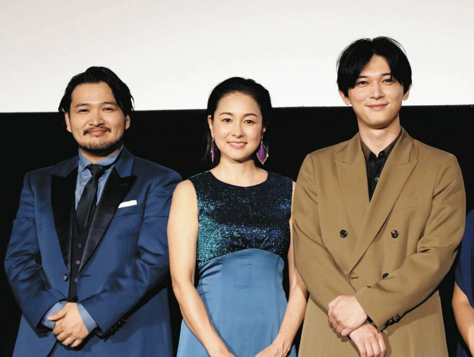 左から今井彰人、忍足亜希子、吉沢亮